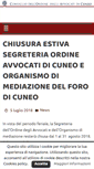 Mobile Screenshot of ordineavvocaticuneo.it